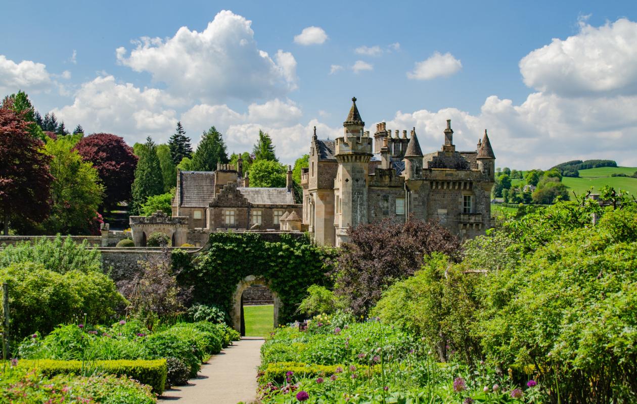 Abbotsford the home of Sir Walter Scott